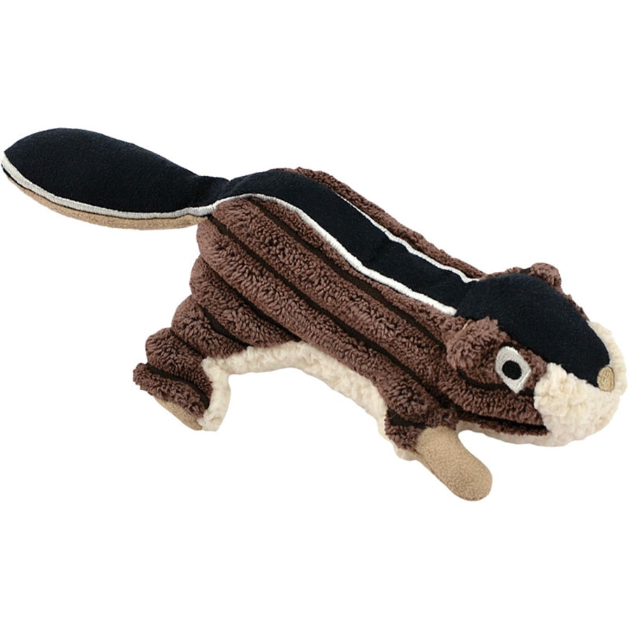 TALL TAILS DOG PLUSH SQUEAKER CHIPMUNK BROWN 5 INCHES