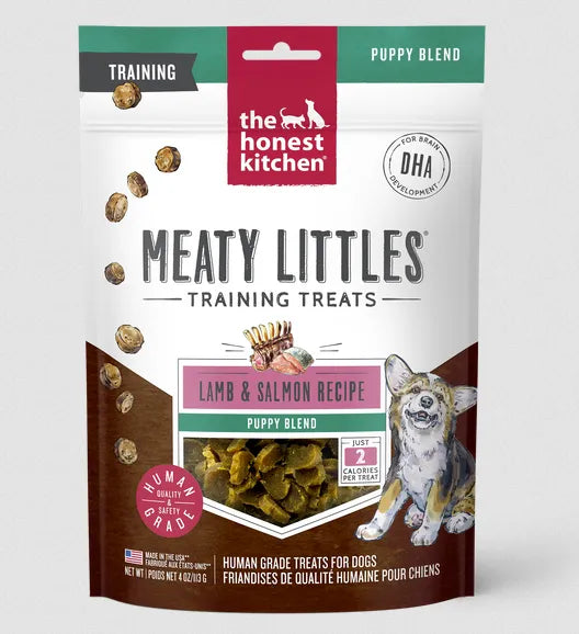 The Honest Kitchen Meaty Littles Lamb &amp; Salmon Puppy Treats 4 oz