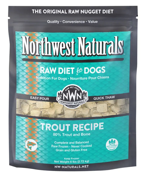 Northwest Naturals Frozen Nuggets Dog Food 6lb