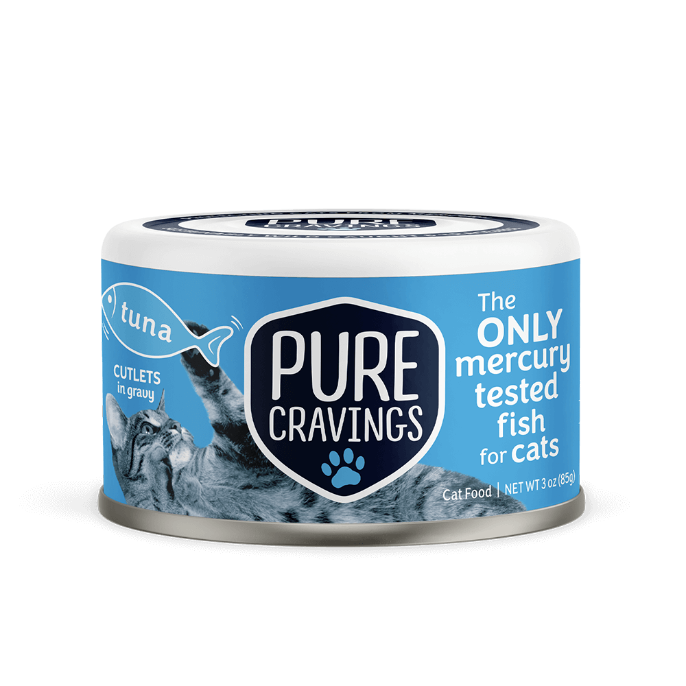 Pure Cravings Mercury Tested Wet Cat Food - Cutlets in Gravy 3oz