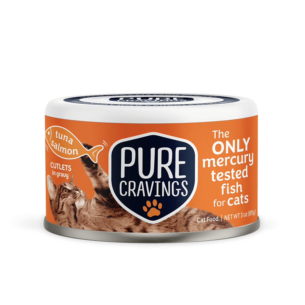 Pure Cravings Mercury Tested Wet Cat Food - Cutlets in Gravy 3oz