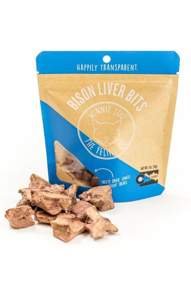 Winnie Loue Bison Liver Cat treats