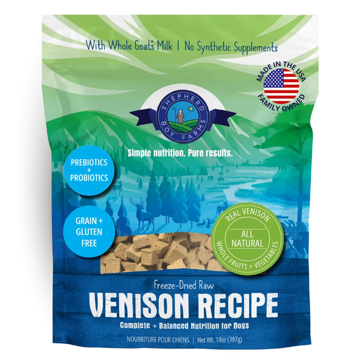 Shepherd Boy Farms | Freeze-Dried Raw Dog Diet Varieties