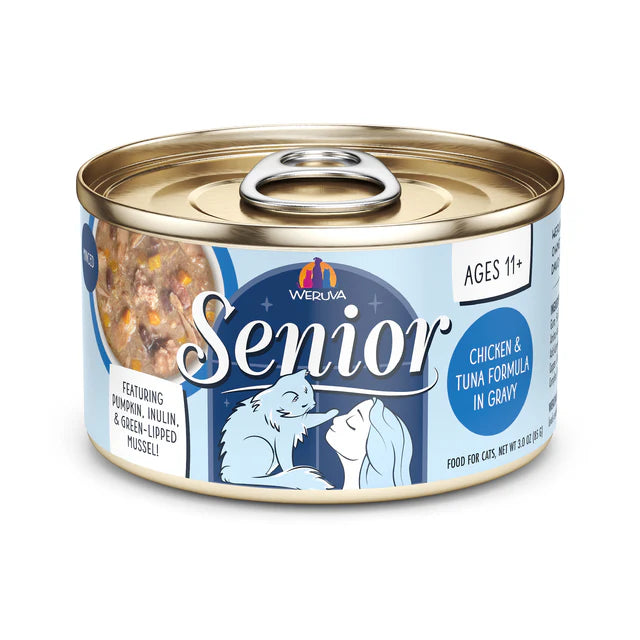 Weruva - Senior Cat Food in Gravy (3oz cans)
