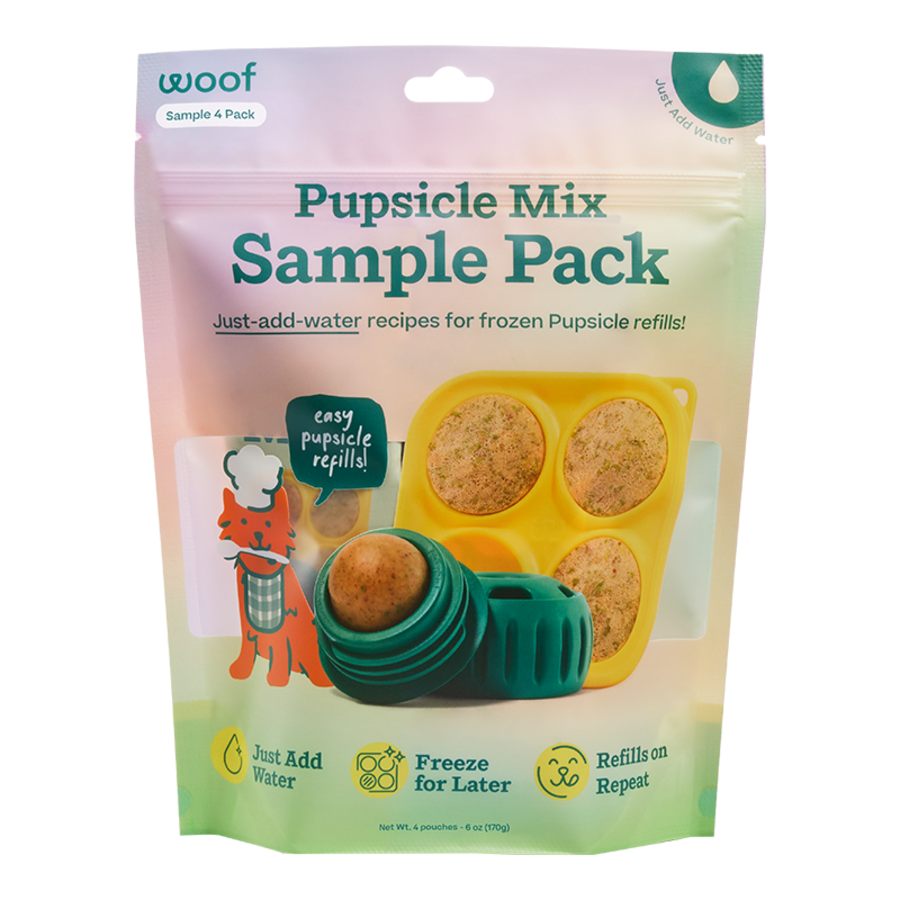 Woof Dog Pupsicle Mix Variety Pack - Frozen Dog Treat Refills