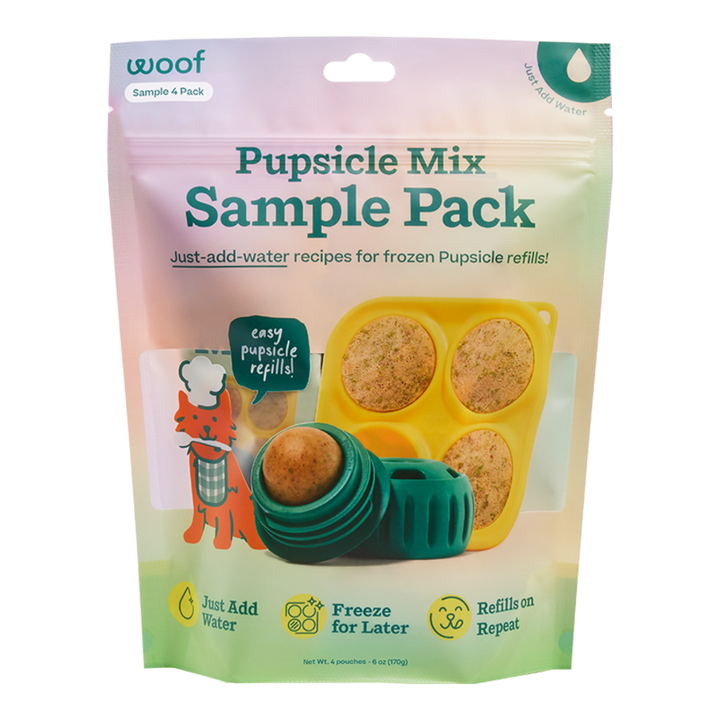 Woof Dog Pupsicle Mix Variety Pack - Frozen Dog Treat Refills
