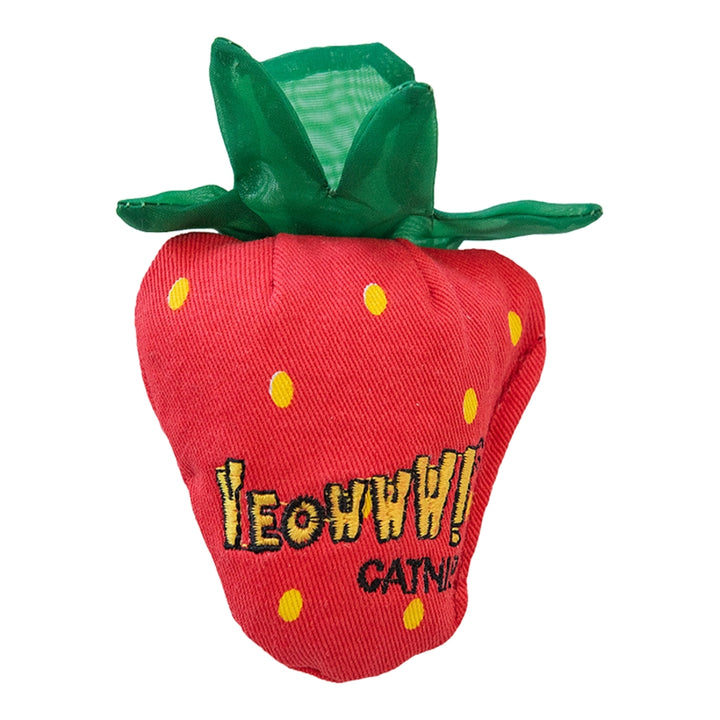 YEOWWW! Catnip Strawberry Toys