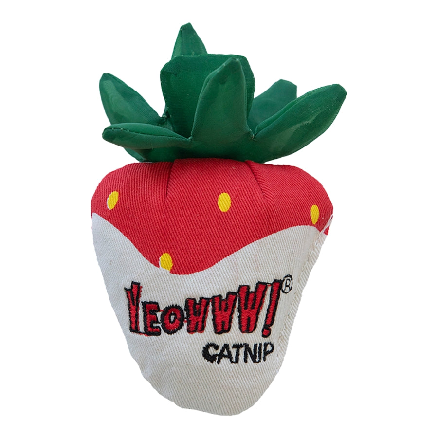 YEOWWW! Catnip Strawberry Toys