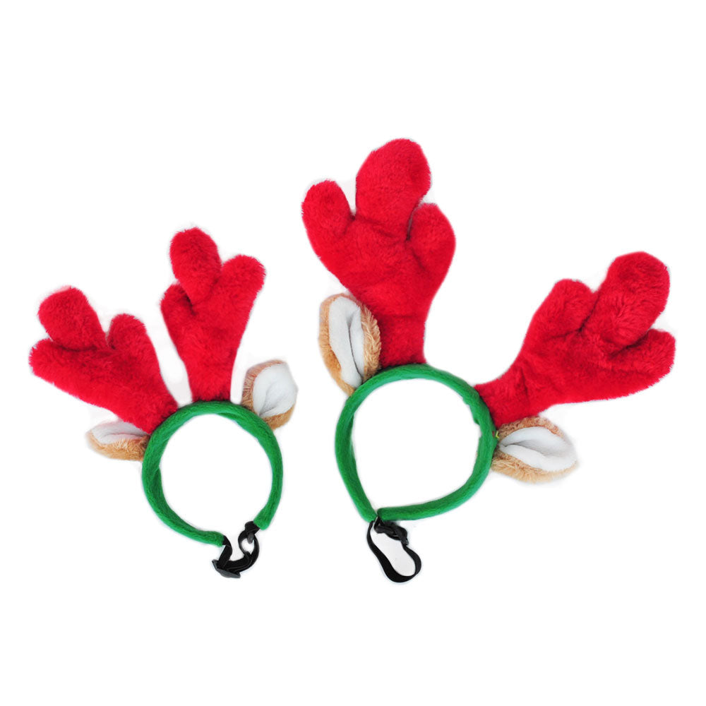 
                
                    Load image into Gallery viewer, Zippy Paws Antler Headband
                
            