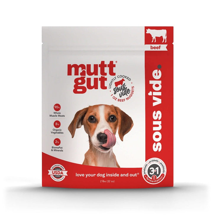 Mutt Gut - Frozen Lightly Cooked Food For Dogs