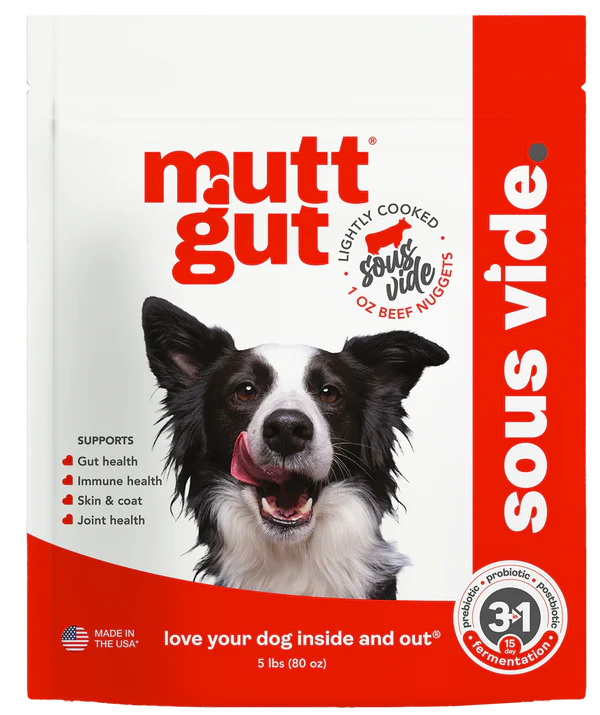 Mutt Gut - Frozen Lightly Cooked Food For Dogs