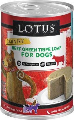 Lotus - Beef Green Tripe Loaf Canned Dog Food