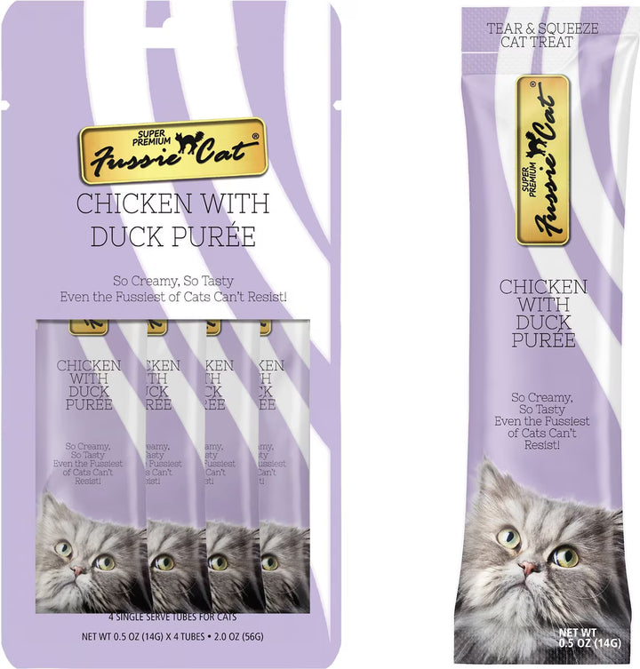 Fussie Cat - Tuna &amp; Chicken Variety Pack (Single tubes)