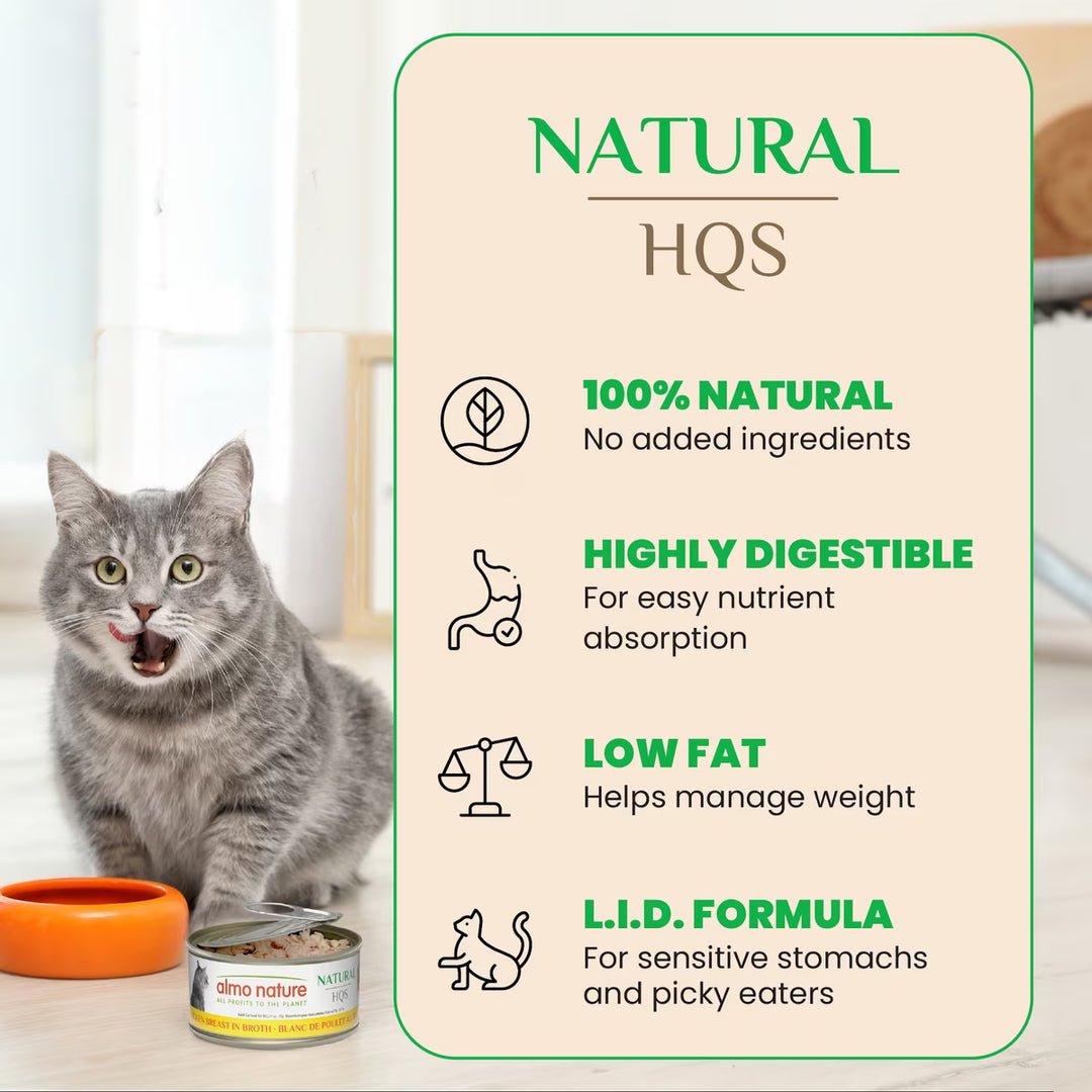 Almo Nature - Cat HQS Chicken Variety 2.47oz