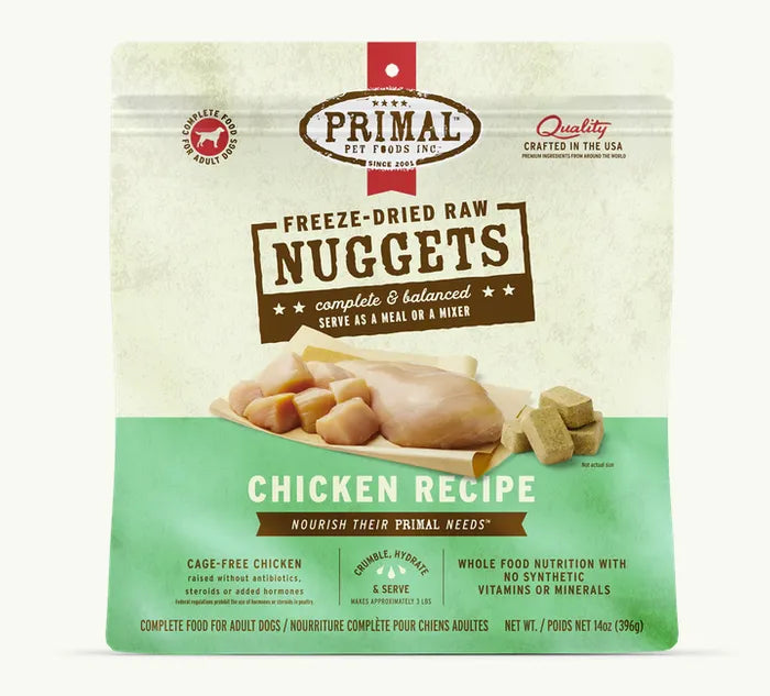 Primal Freeze Dried Nuggets Dog