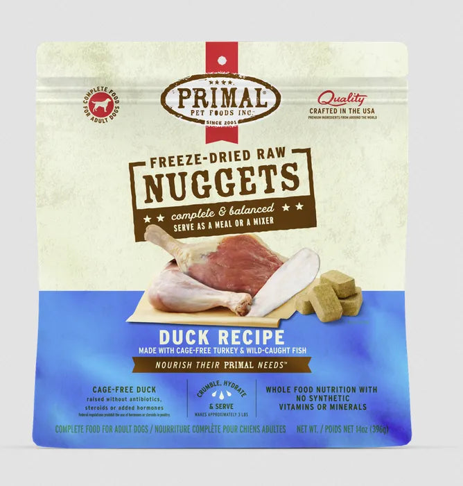 Primal Freeze Dried Nuggets Dog