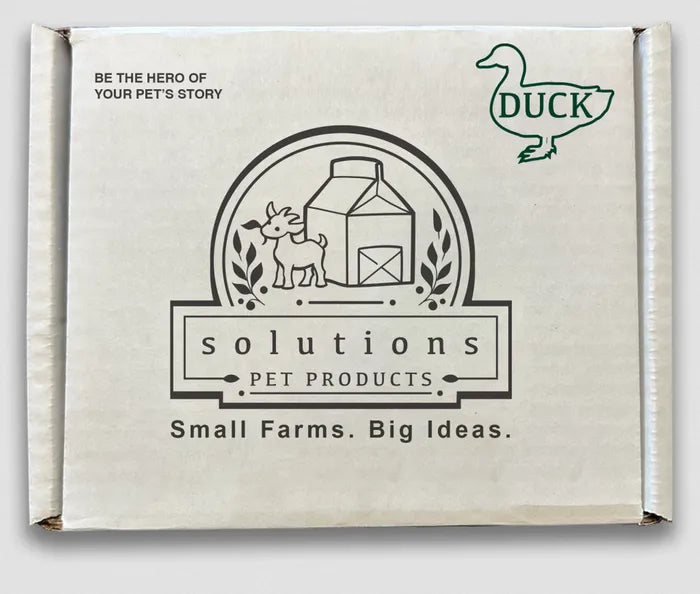 Solutions - Frozen Fermented Raw Duck Recipe for Dogs