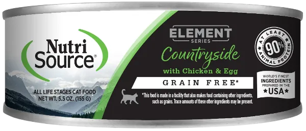 NutriSource Element Grain-Free Cat Cans | 5.5oz