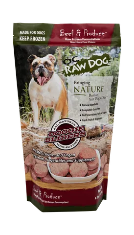 OC Raw - Frozen Raw Mini Patties for Dogs 4lb