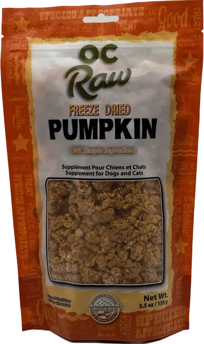 OC Raw - Freeze Dried Supplements
