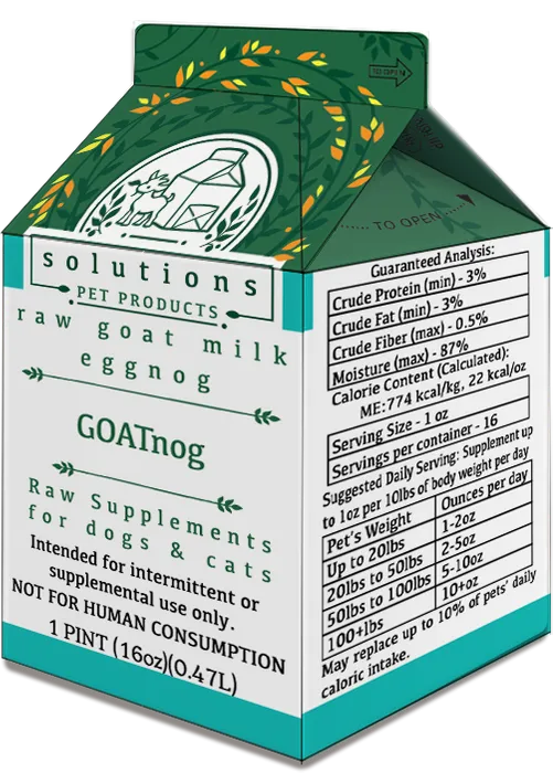 Solutions - Goatnog Goat Milk