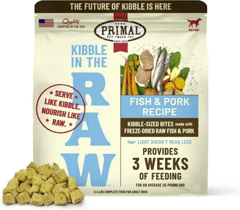 Primal - Kibble in the Raw food for dogs 5.4lbs