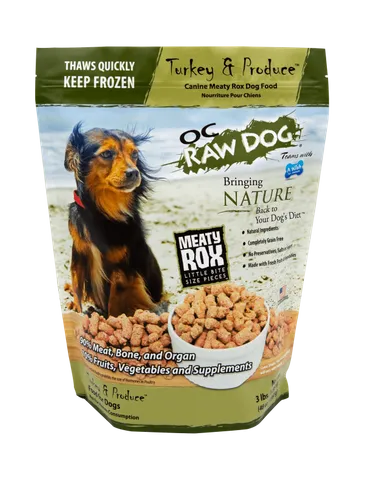 OC Raw Meaty Rox - Frozen Raw Dog Food