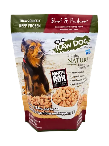 OC Raw Meaty Rox - Frozen Raw Dog Food