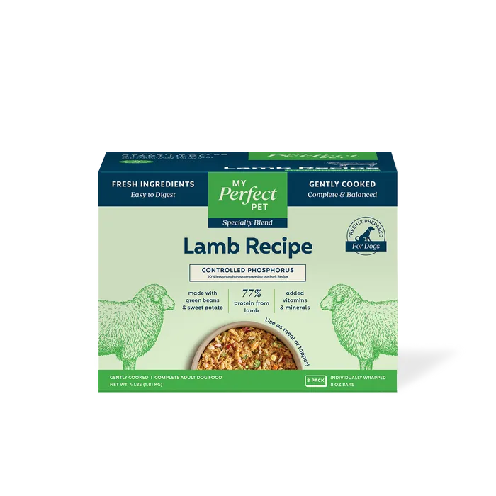 My Perfect Pet - Gently Cooked Frozen Dog Food 4lb Box *New Look