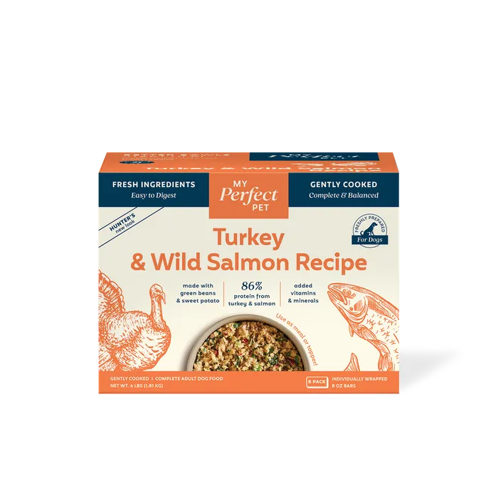 My Perfect Pet - Gently Cooked Frozen Dog Food 4lb Box *New Look