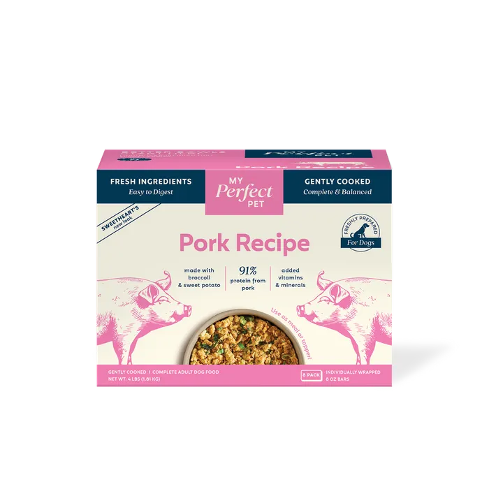 My Perfect Pet - Gently Cooked Frozen Dog Food 4lb Box *New Look