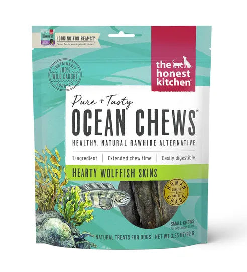 The Honest Kitchen - Ocean Chews Wolffish Skins