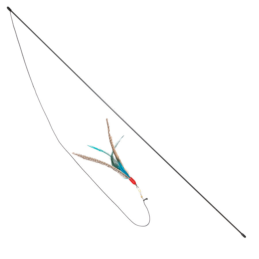 Imperial Cat - Feather Teaser Rod 36"