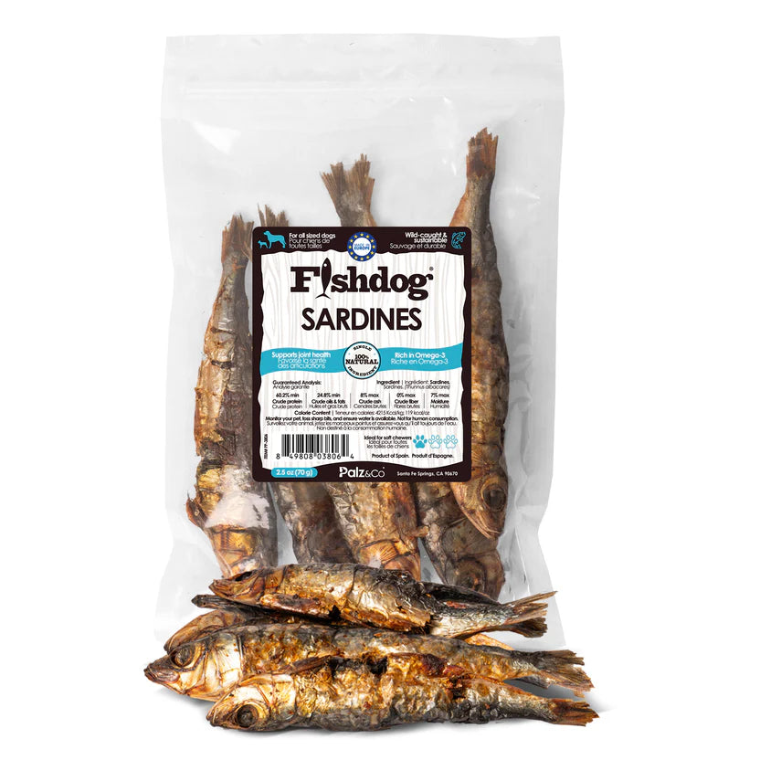 Palz &amp; Co - 2.5oz Fishdog Sardines