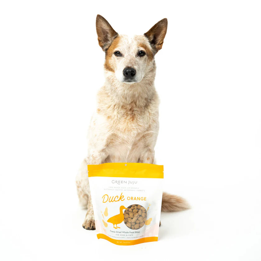 Green Juju Freeze Dried Whole Food Bites - Duck Orange