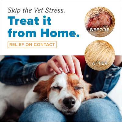 TropiClean HOMEVET Hot Spot Cream 1 oz For Dogs &amp; Cats