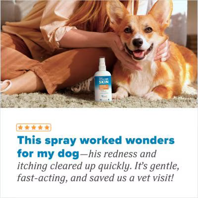 TropiClean HOMEVET Itch &amp; Allergy Spray 8 oz For Dogs &amp; Cats