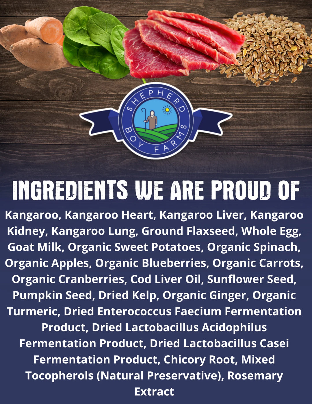 Shepherd Boy Farms | Freeze-Dried Raw Dog Diet Varieties