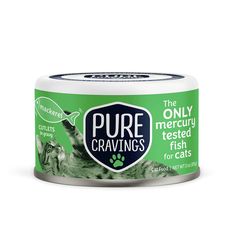 Pure Cravings Mercury Tested Wet Cat Food - Cutlets in Gravy 3oz
