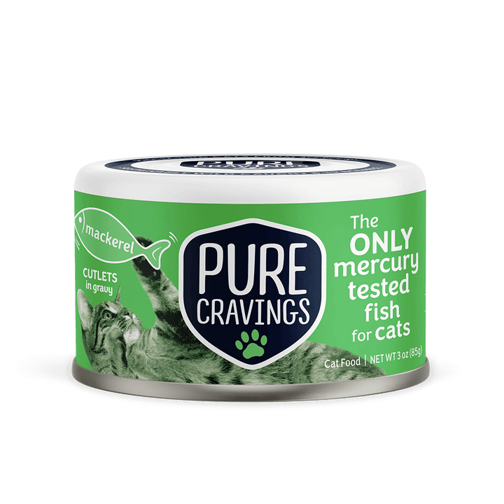 Pure Cravings Mercury Tested Wet Cat Food - Cutlets in Gravy 3oz
