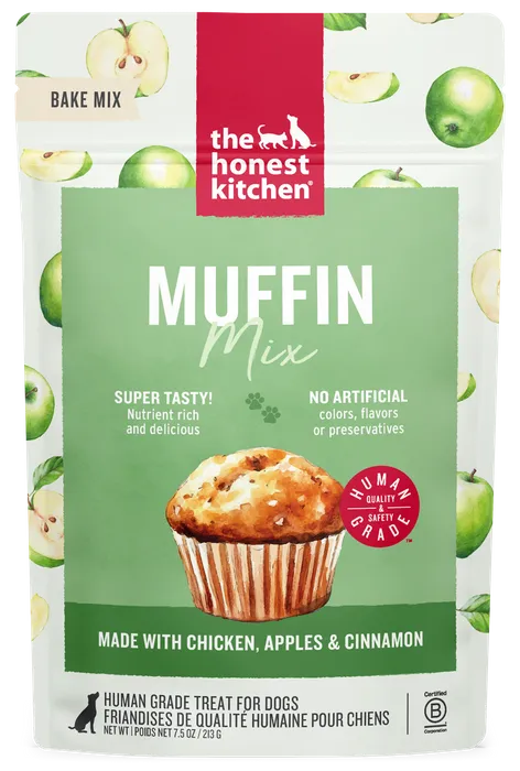 The Honest Kitchen | Chicken, Apples &amp; Cinnamon Muffin Mix 7.5oz