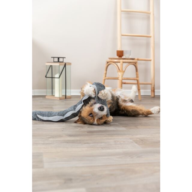 Neil the Eel Rope Plush Dog Toy by Trixie Pet