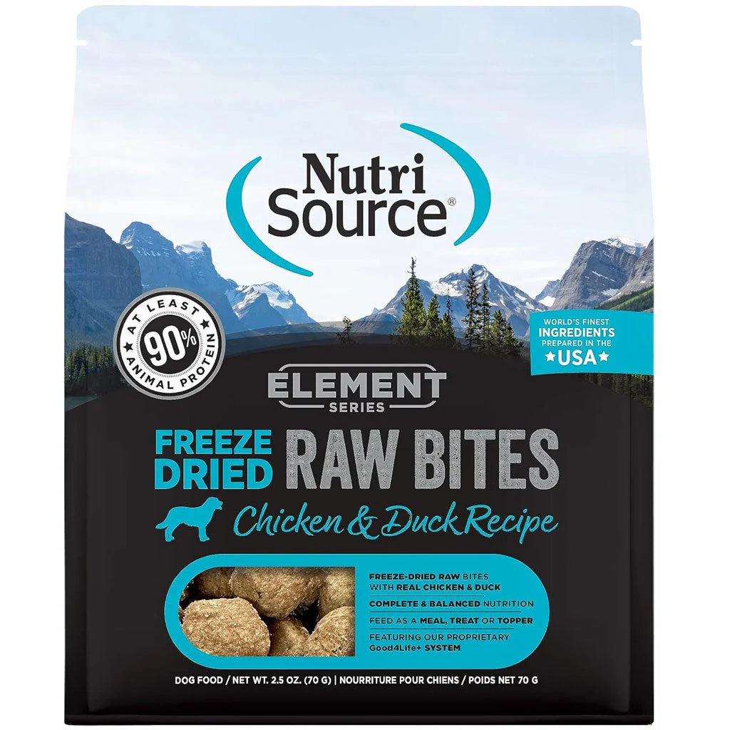 Nutrisource Elements - Freeze Dried Raw Bites for Dogs