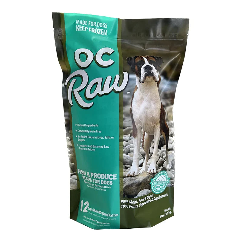 OC Raw - Fish Recipe 6lb | Frozen Raw Dog Food *Special Order*