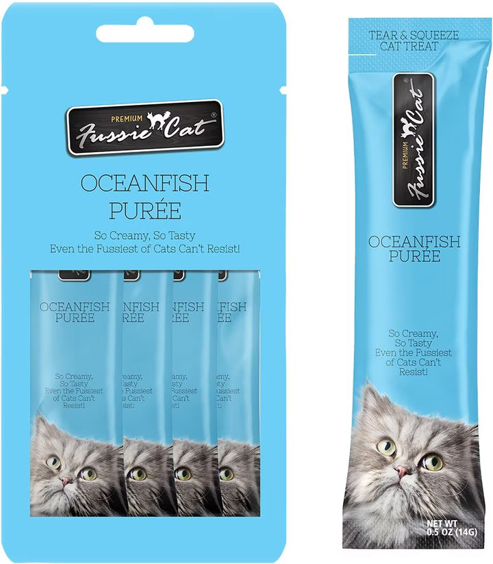 Fussie Cat - Tuna &amp; Chicken Variety Pack (Single tubes)