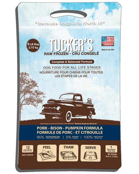 Tuckers Raw Frozen Food for Dogs