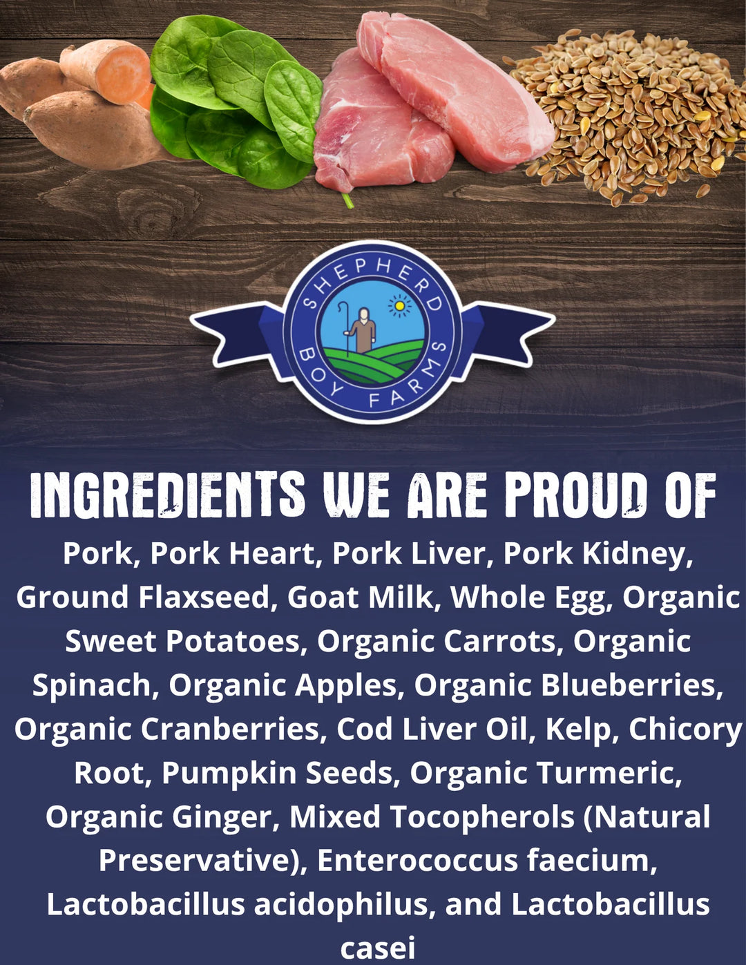 Shepherd Boy Farms | Freeze-Dried Raw Dog Diet Varieties