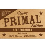 Primal Dog Bulk Beef Patties Box 18lb (Copy)