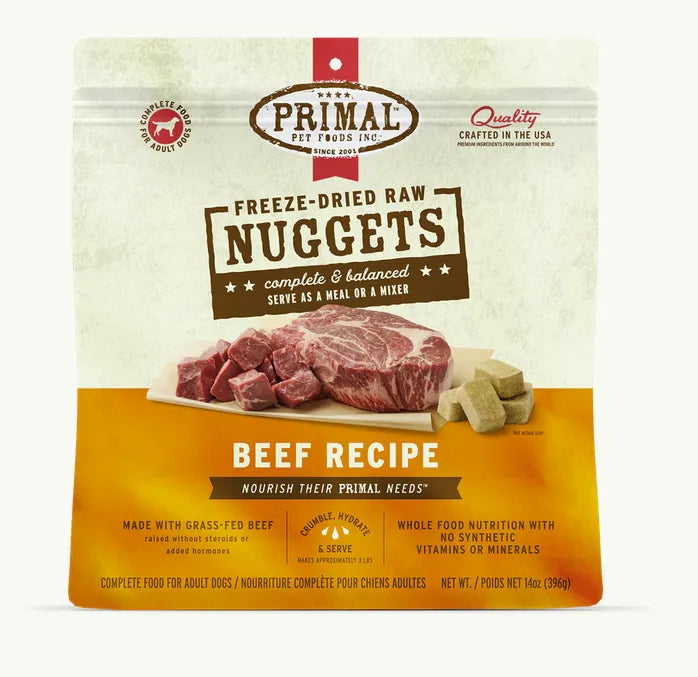 Primal Freeze Dried Nuggets Dog