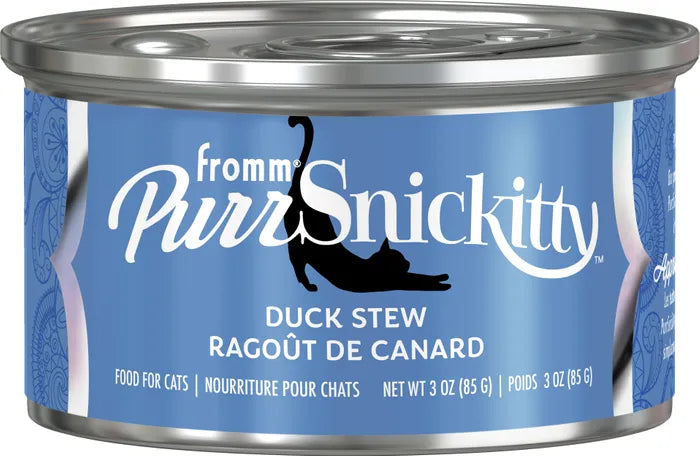 Fromm PurrSnikitty Duck Stew - Wet Cat Food, 3oz Can